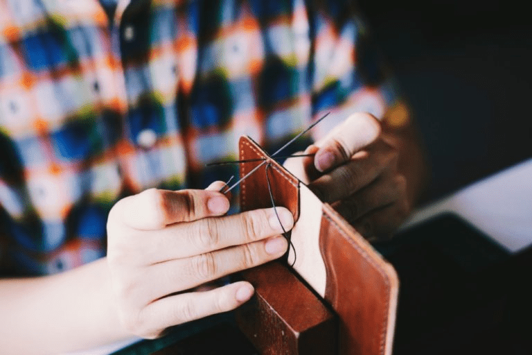 Person Sewing