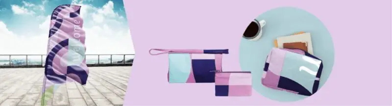 Numo Banner Upcycle Zip Bags