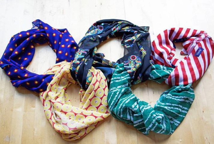 Custom Infinity Scarves