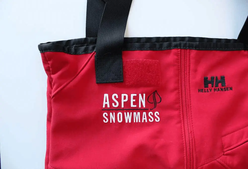 Aspen Snowmass upcycled bag