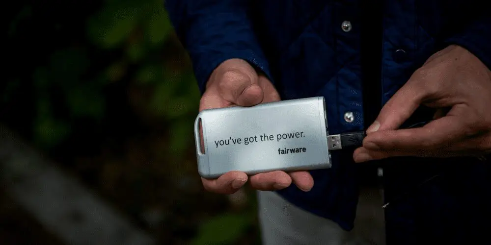 Branded portable charger