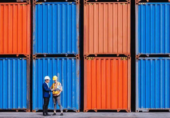 image of shipping containers