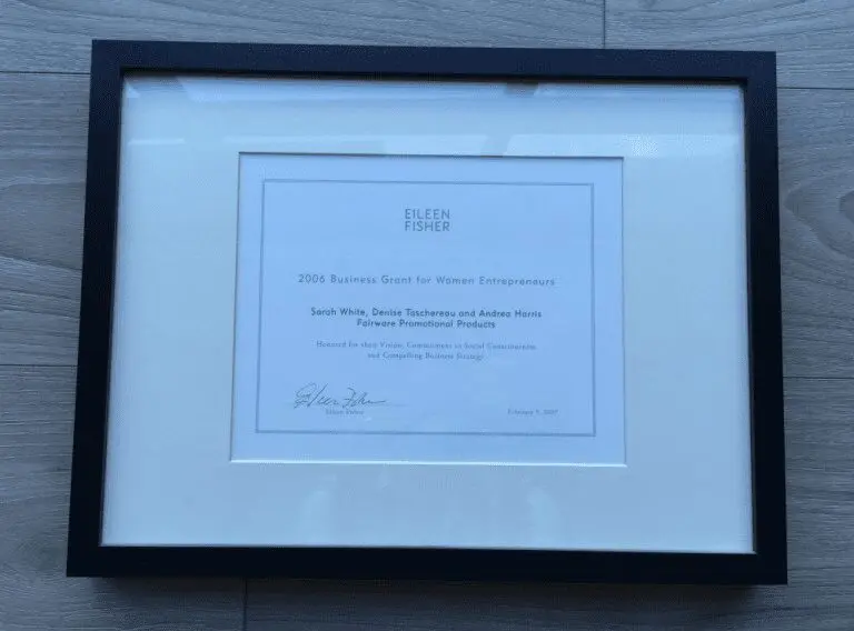 Our Eileen Fisher Award