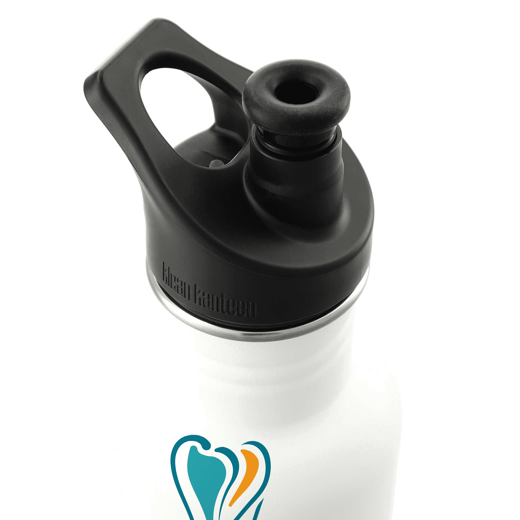 klean kanteen water bottle branded