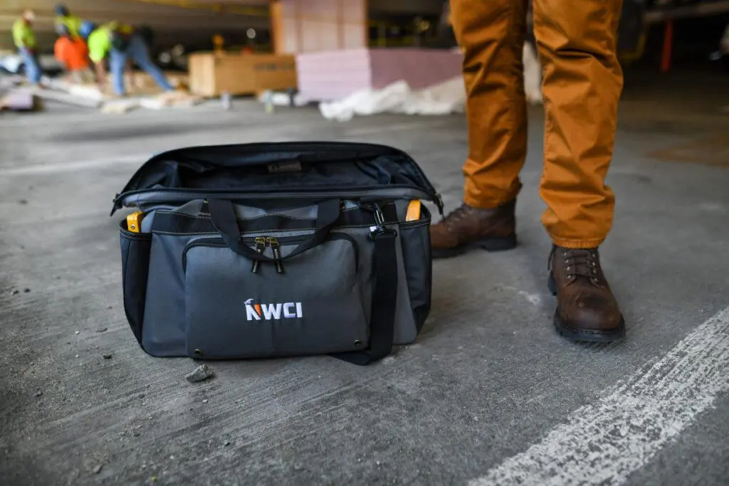branded bag for construction