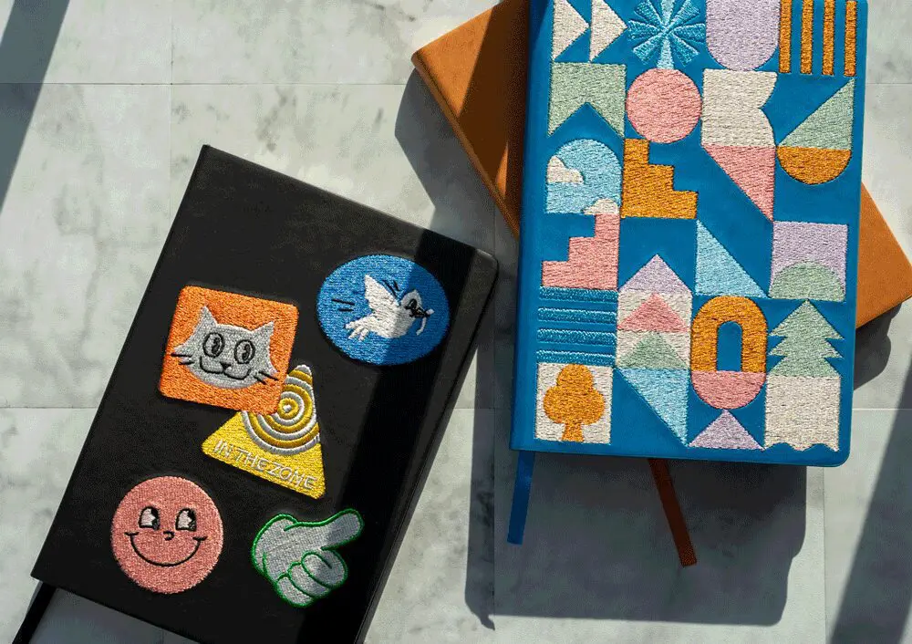 Denik Embroider Notebook Merch