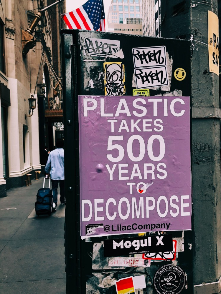 plastic takes 500 years to decompose