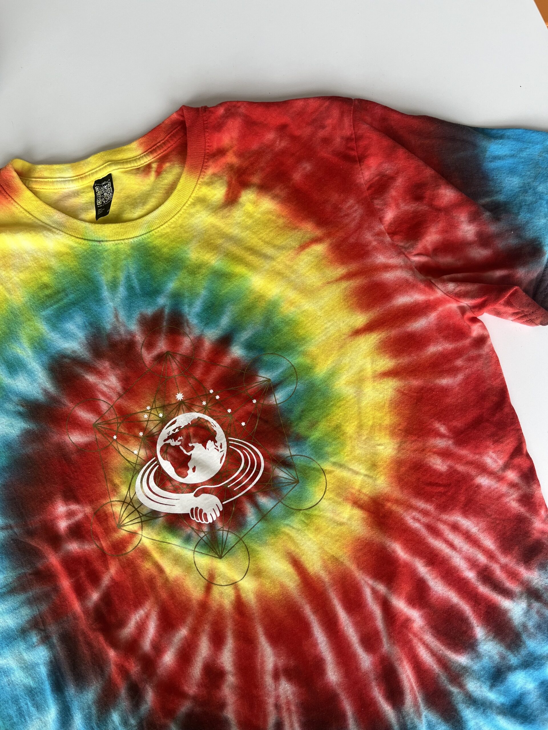 tie dyed sustainable tshirt