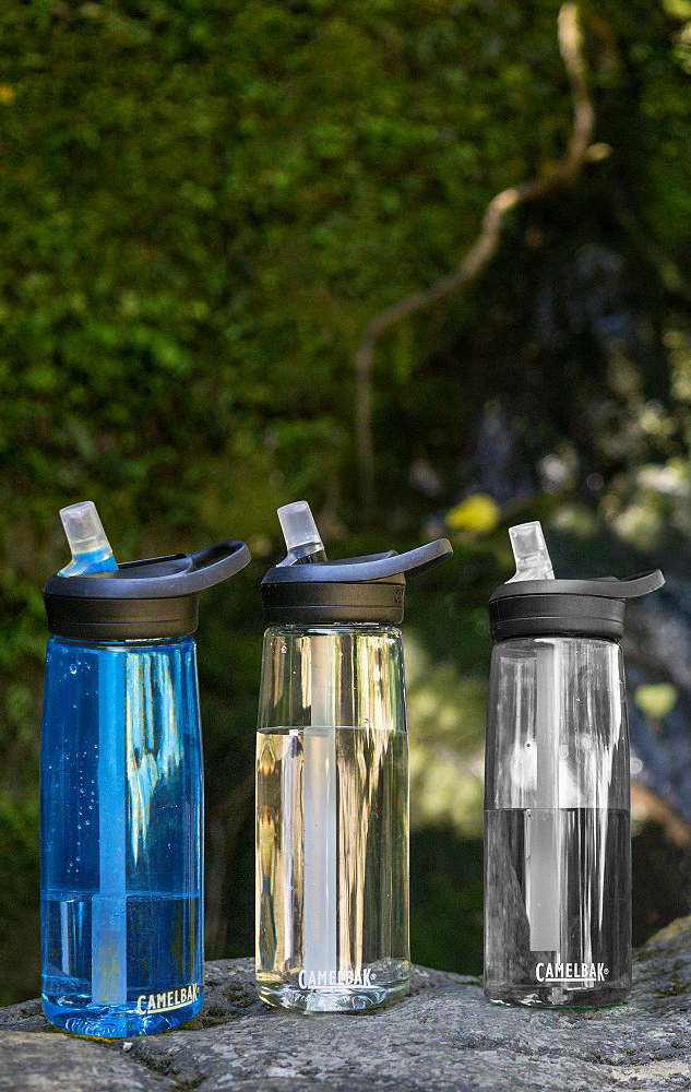 Water bottles made from Recycled plastics