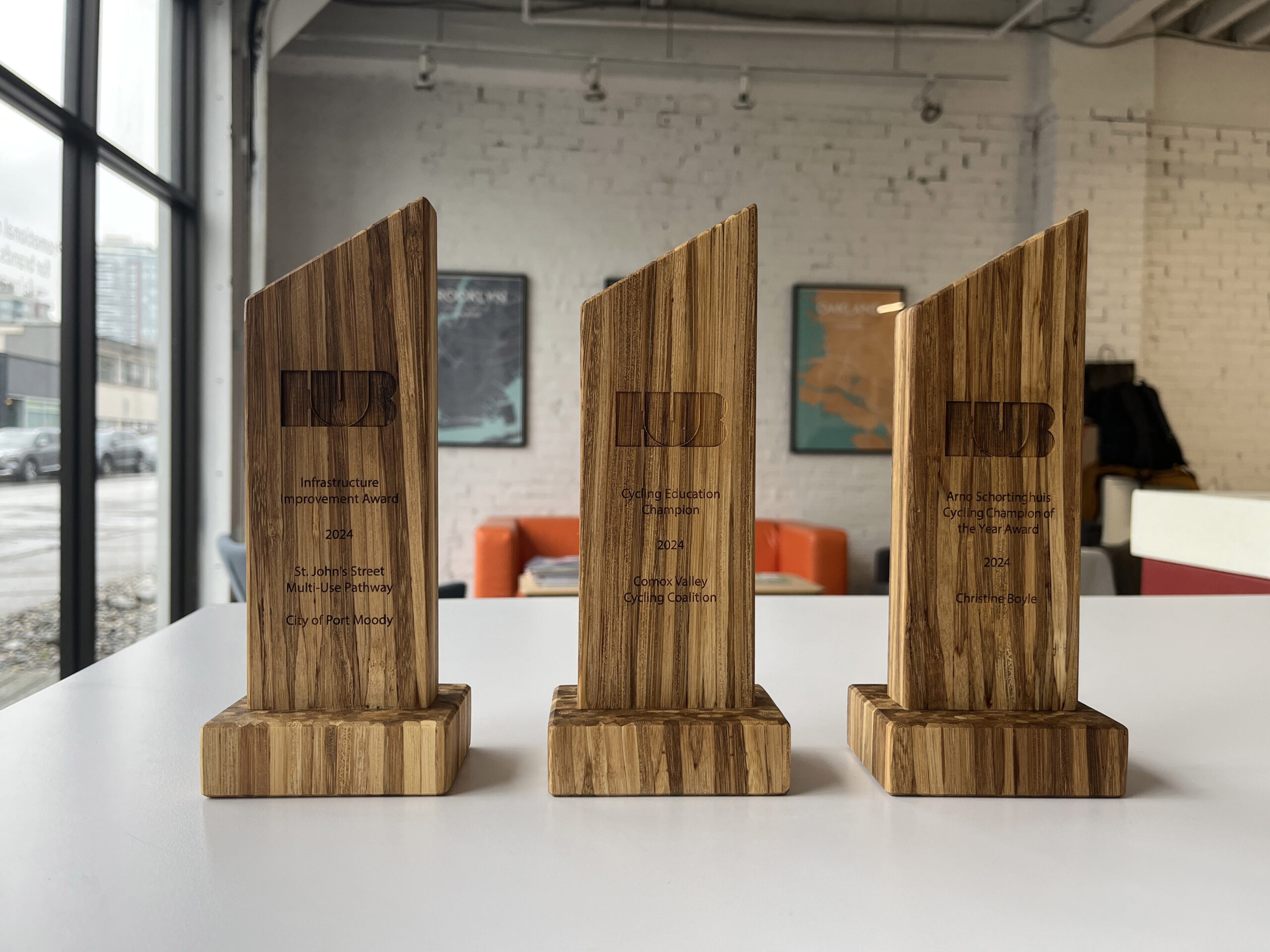 sustainable wooden awards