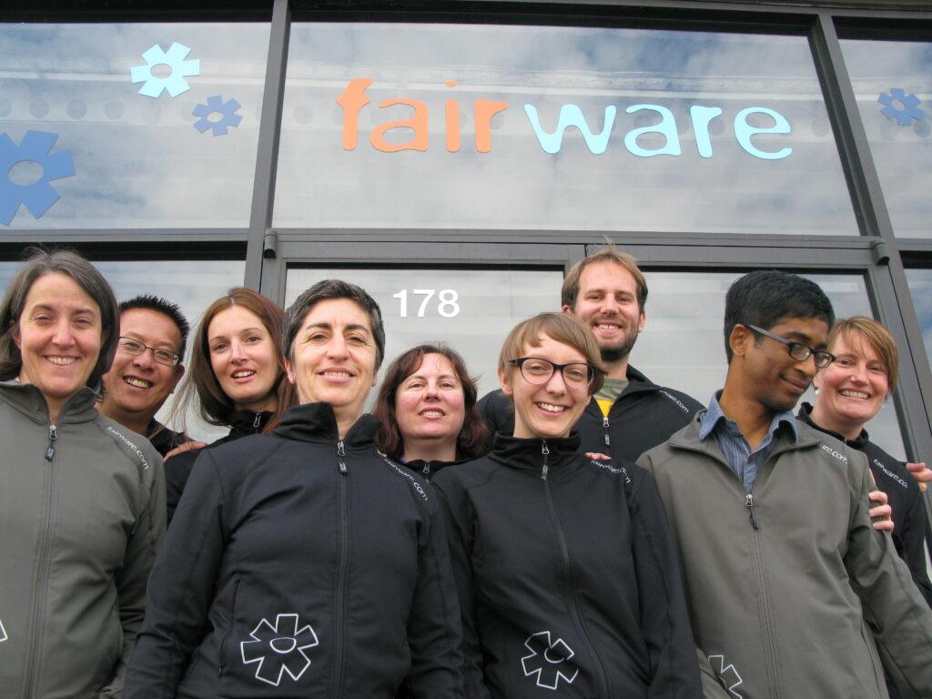 Back in the day with the fairware team